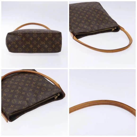LOUIS VUITTON Monogram Looping GM Shoulder Bag M51145 LV Auth 140436 - Picture 16 of 16